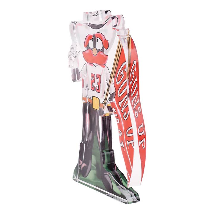 Glory Haus - Wholesale Decorative Tabletop Object - Texas Tech Red Raiders Acrylic Stand1