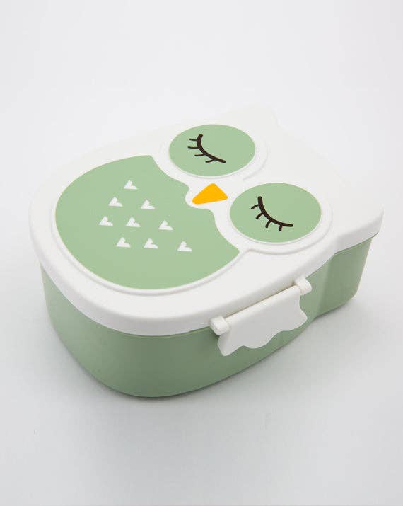 Menthe Boite à goûter - Chouette Menthe - sans BPA  en vente sur Faire5