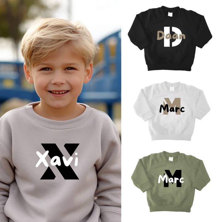 Kids4trendy - Wholesale Sweatshirt - Kids - Sweater with name cool1