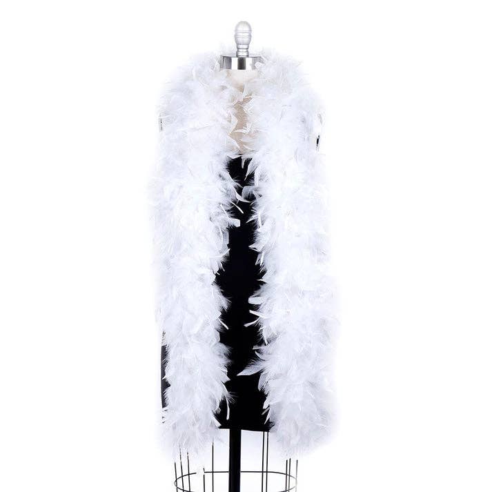 Zucker Feather Products - Wholesale Costume - Women's - Chandelle Feather Boa - Heavyweight - White2