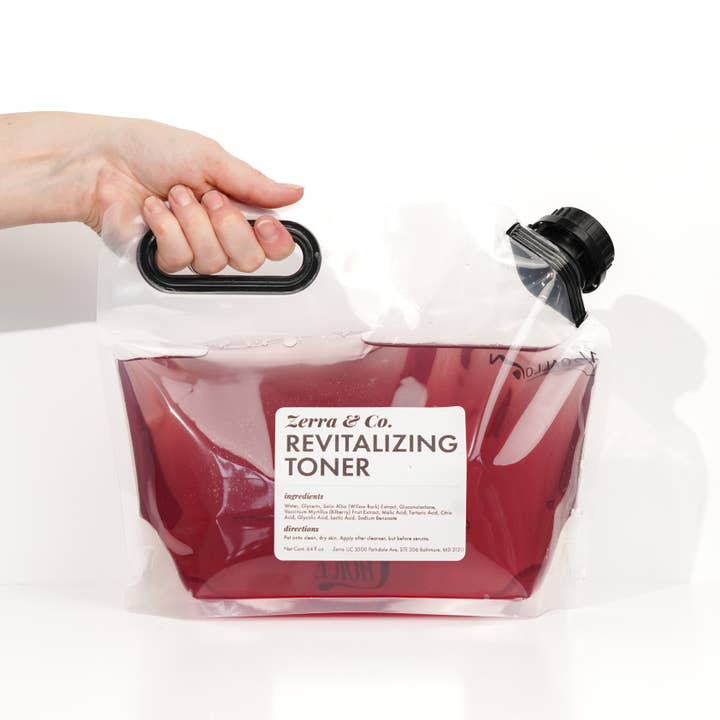 Zerra & Co. - Wholesale Facial Toner - Bulk Revitalizing Toner | Zero Waste Skincare Refill1