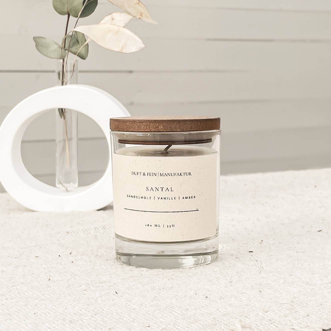 Duft & Fein. - Wholesale Jar/Filled Candle - Santal scented candle1