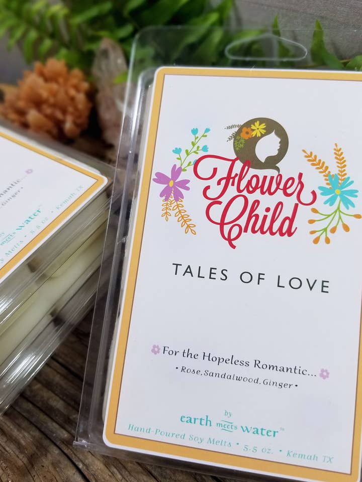 Tales of Love - JUMBO Soy Melts per la vendita all'ingrosso da parte di Earth Meets Water
