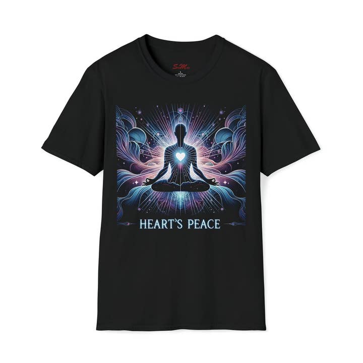HEART'S PEACE Unisex Softstyle T-Shirt for wholesale by StickMuze