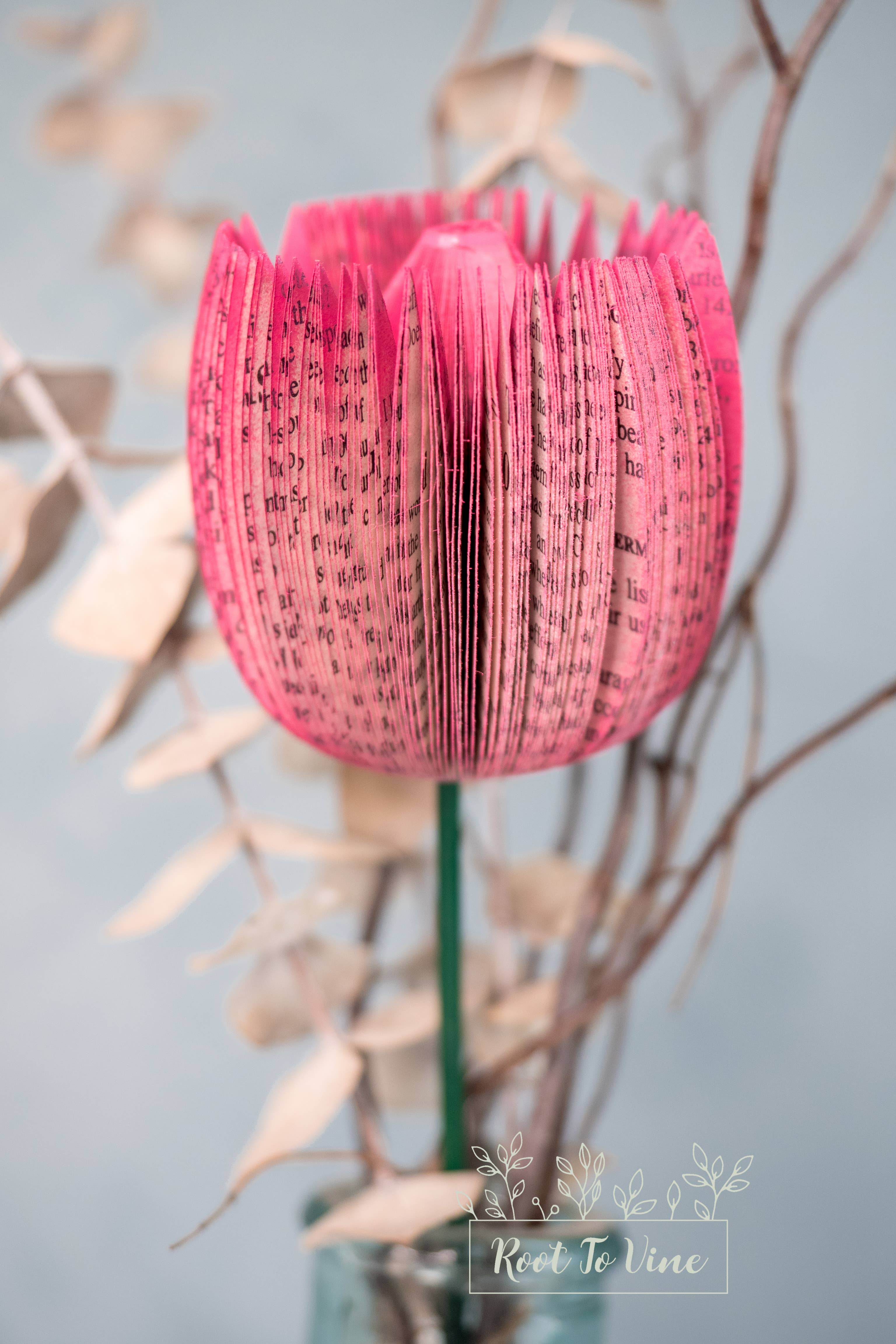 Root To Vine - Wholesale Artificial Flowers - Valentines Flower Book Stems--Mothers Day Gift5