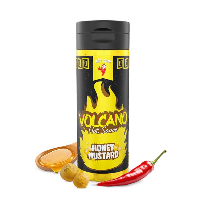 Chilli Mustard with Honey 270 ml – Volcano for wholesale by HOT-CHIP