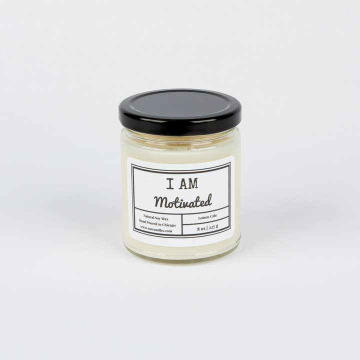 I AM Motivated - Affirmation Candle for wholesale by C.A.S Candles