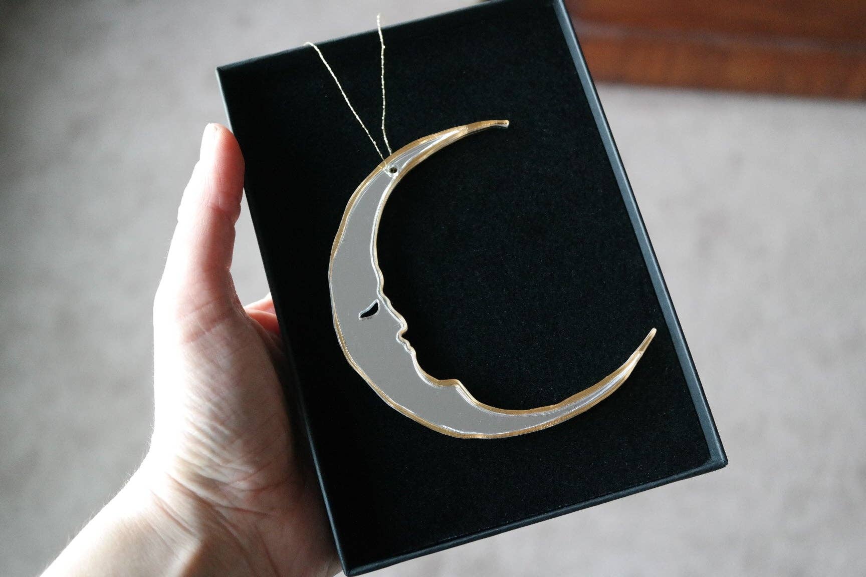 Suzanne Oddy Design Limited - Wholesale Ornament - Crescent Moon Ornaments3