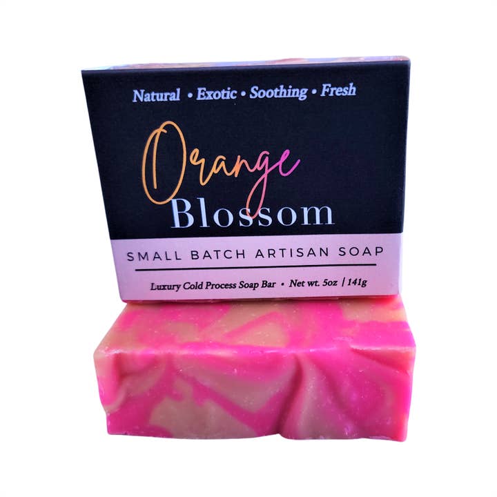 DeShawn Marie Soap Boutique - Wholesale Bar Soap - Orange Blossom Soap Bar1