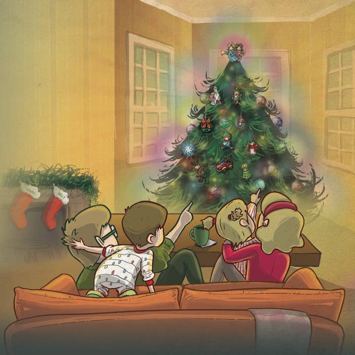 Oliver the Ornament - Wholesale Reference - Oliver the Ornament Meets Belle Hard-Bound Book1