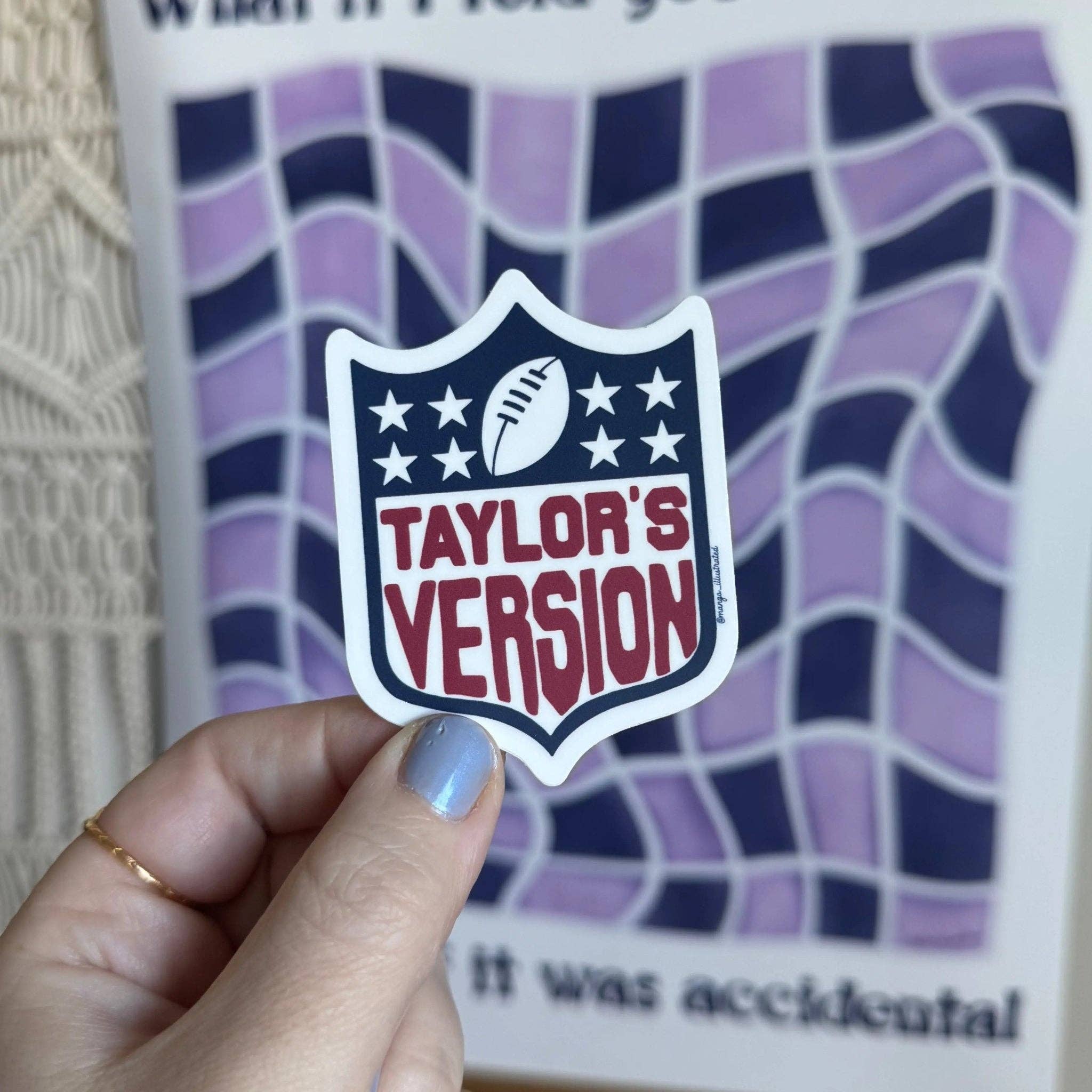 MangoIllustrated - Wholesale Sticker - (Tay’s Version) of football sticker2