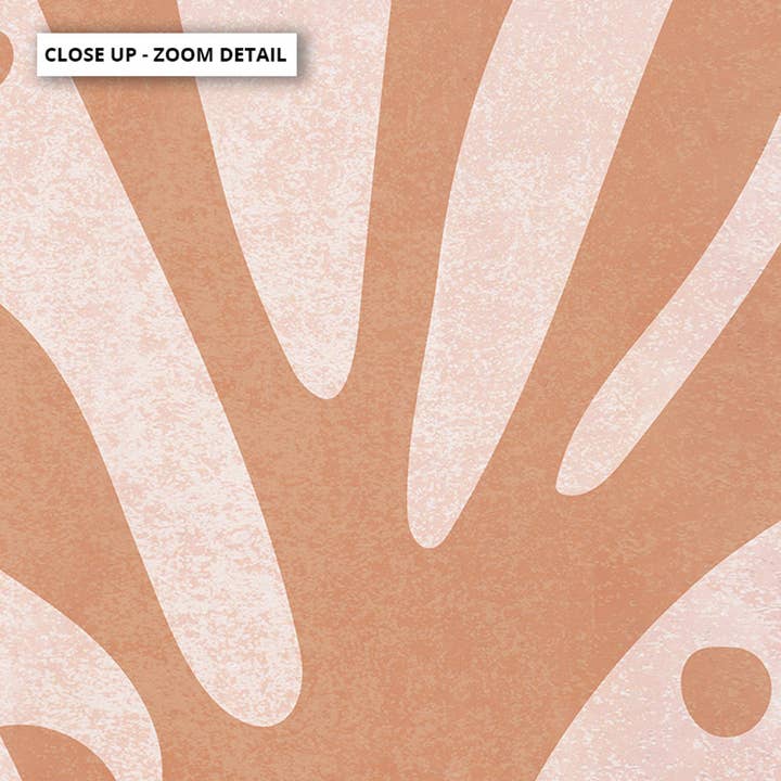 PRINT AND PROPER - Wholesale Art print - Abstract Coral Shape Wall Art. Matisse Inspired. Coral Print2