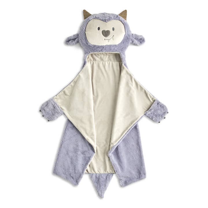 DEMDACO - Wholesale Security/Cuddle Blanket - Baby - Growl Pal Wearable Blanket
