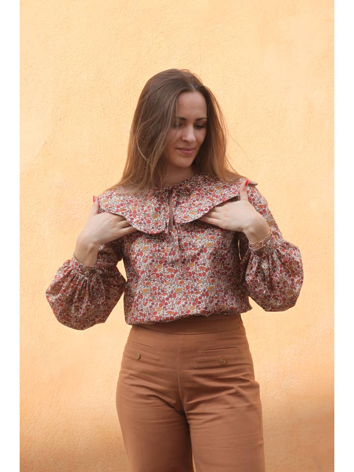 Cha' coud - Wholesale Blouse - Women's - Sewing pattern - Valentine blouse8