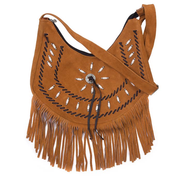Lesa collection inc - Wholesale Tote Bag - Women's - Fringe Bag purse Crossbody western and native American style