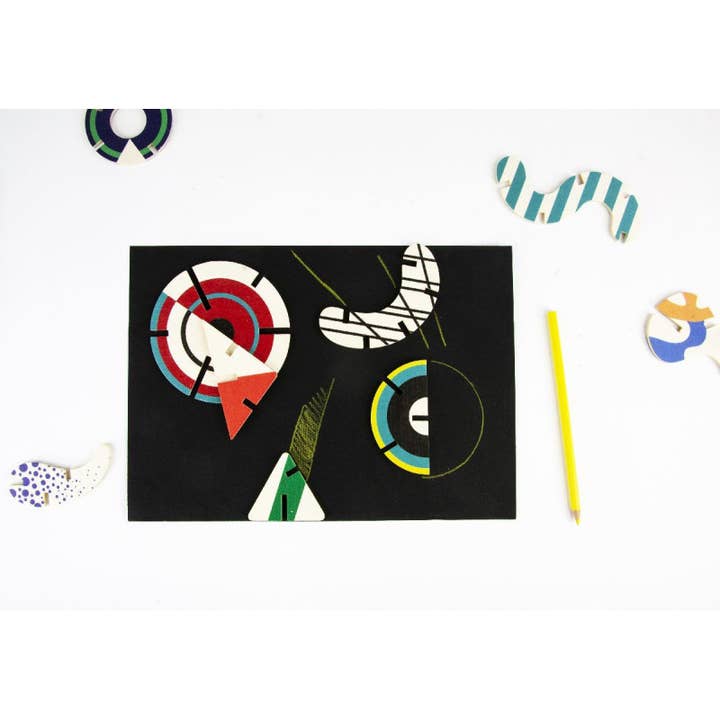 BAJO WOODEN TOYS - Wholesale Puzzle - Kids - Abstract Art3