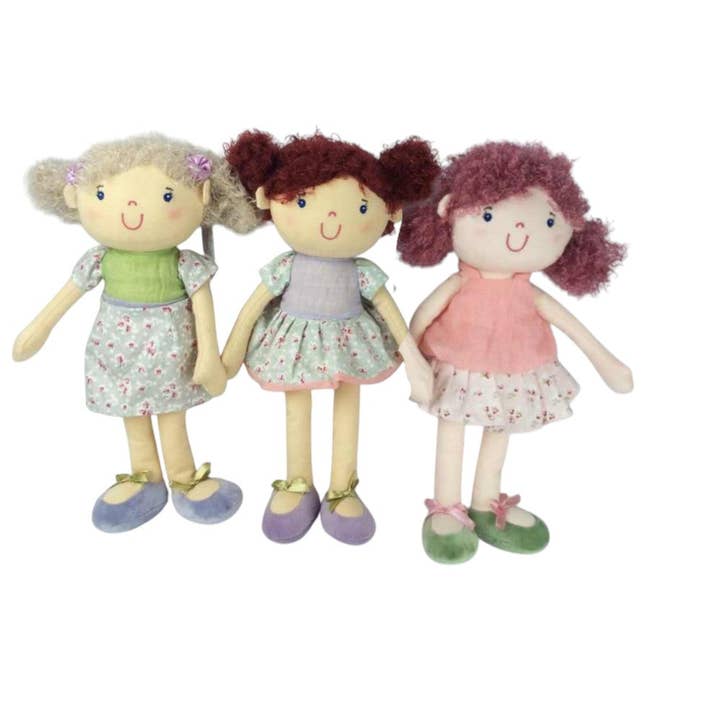 Inside Out Toys - Wholesale Doll - Kids - Rag Dolls (30cm - pastels)