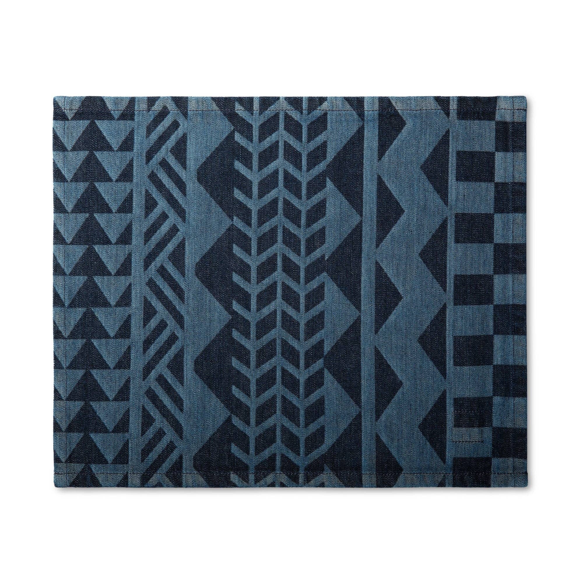 Mi Cocina - Wholesale Placemat - Diaspora Placemat - Laser Printed Denim4