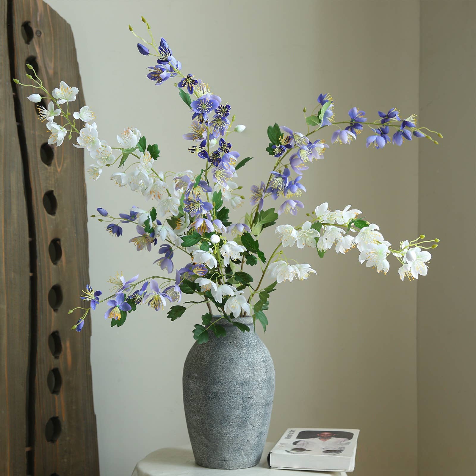 ACNITE(We cover U.S. import duties) - Wholesale Artificial Flowers - Artificial Tang Songhua flower Silk floral arrangement home5