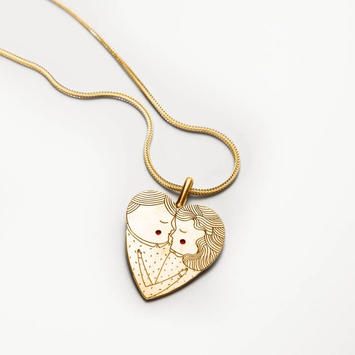 Collier NÓS {Médaillon + Collier} pour la vente par Joana Mota Capitão Jewellery