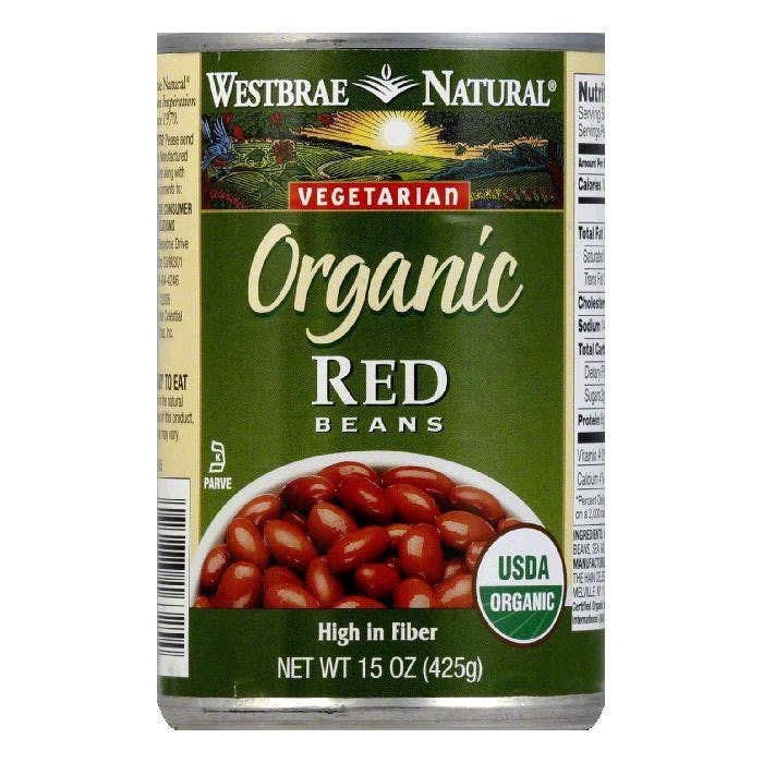KeHE Distributors, LLC - Wholesale Beans - Westbrae Beans Red Fat Free Organic, 15 OZ (Pack of 12)0