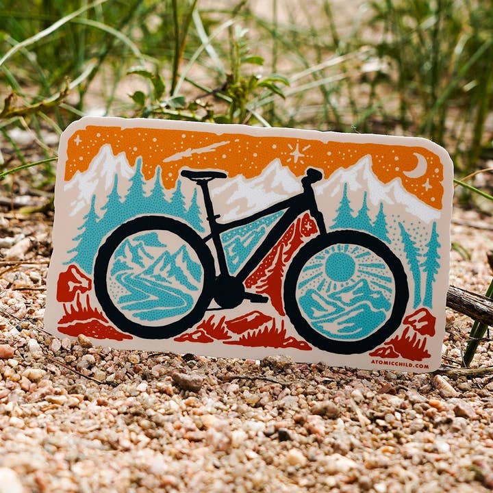 Autocollant VTT pour la vente par Atomicchild