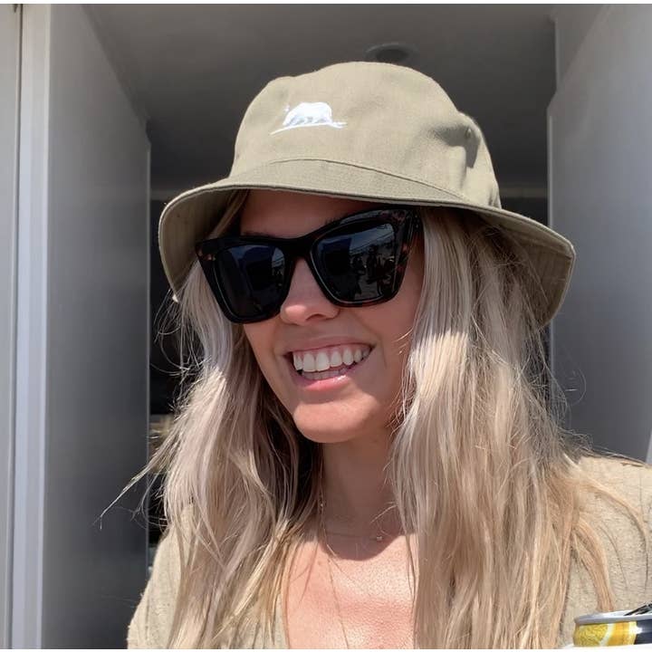 Surfbear® Bucket hat for wholesale by Pacific Coast Apparel