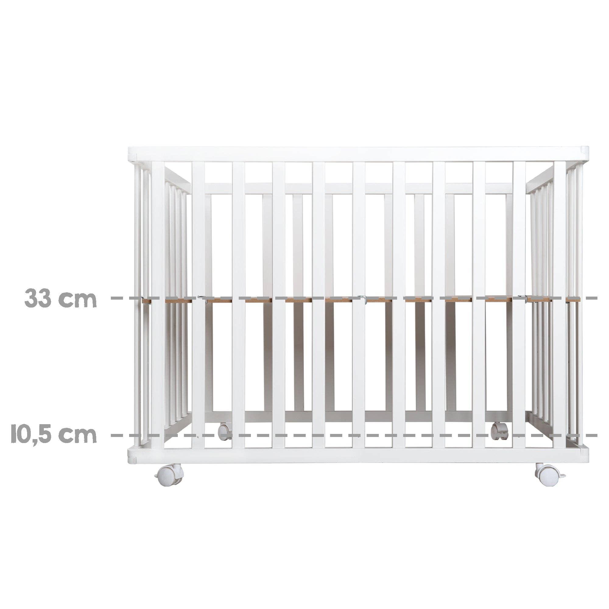 roba kids - Wholesale Bedroom Furniture - ROBA foldable playpen, bicolor, 75x100cm, space-saving7