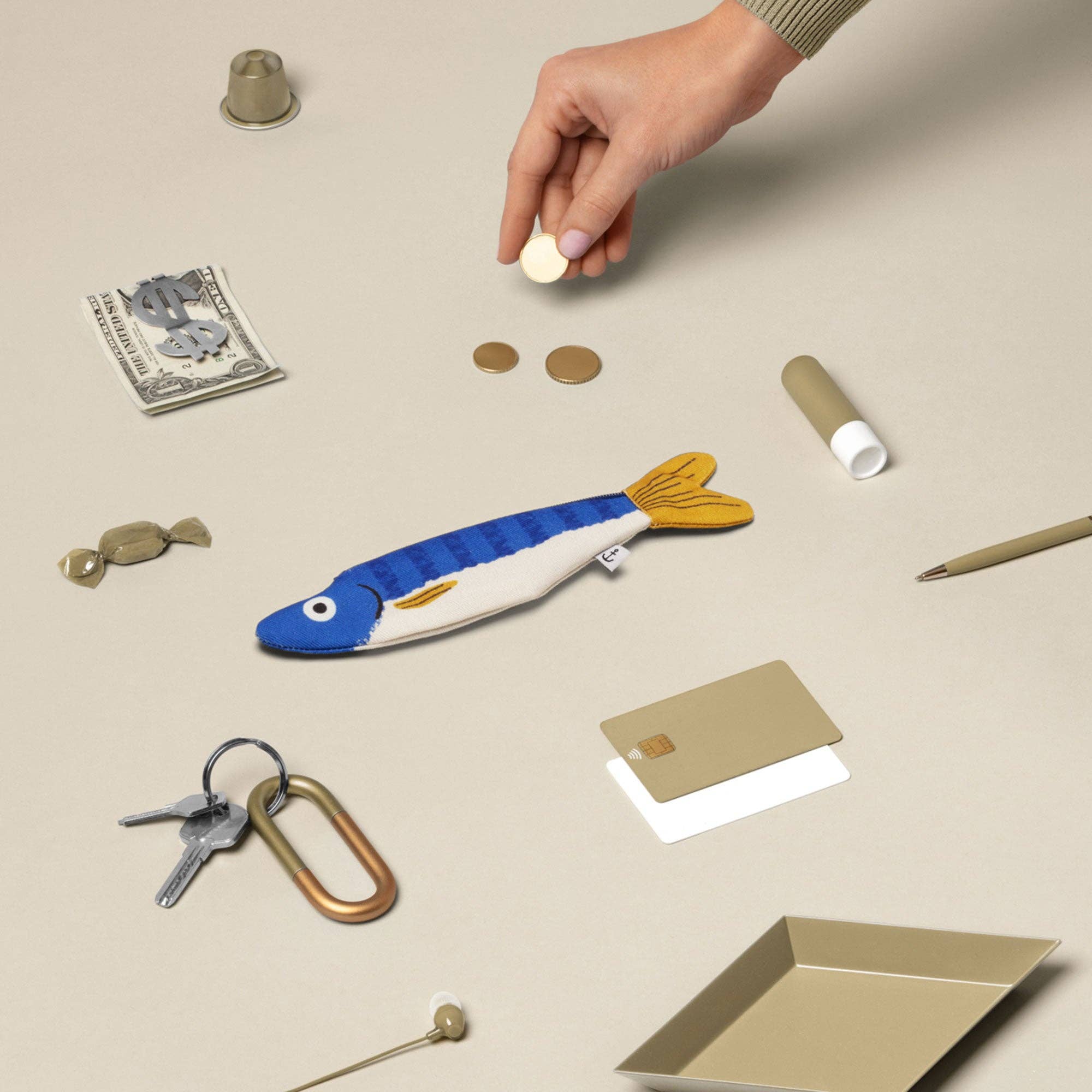 Don Fisher - Wholesale Coin Purse - Women's - Herring (purse)1