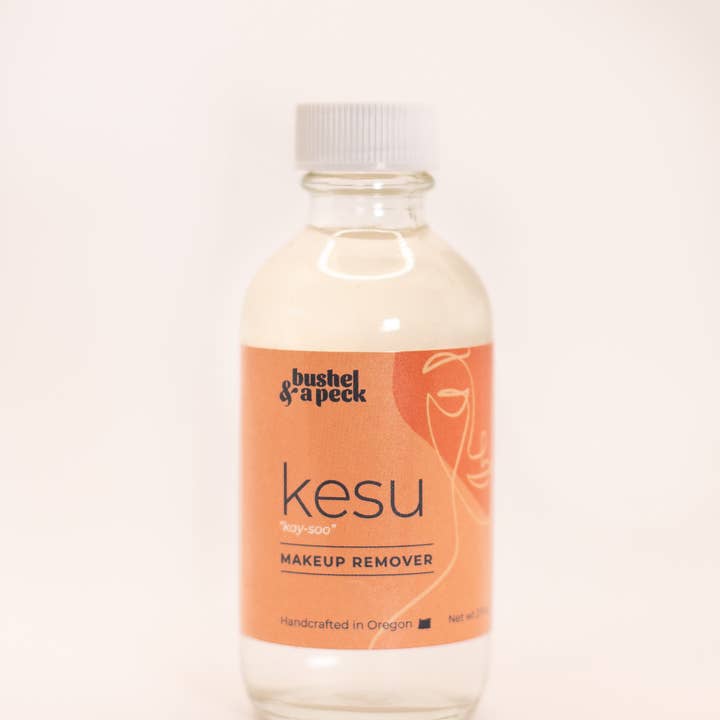 Kesu Makeup Remover: Travel Size for wholesale by Bushel & a Peck Organic Skincare and Beauty