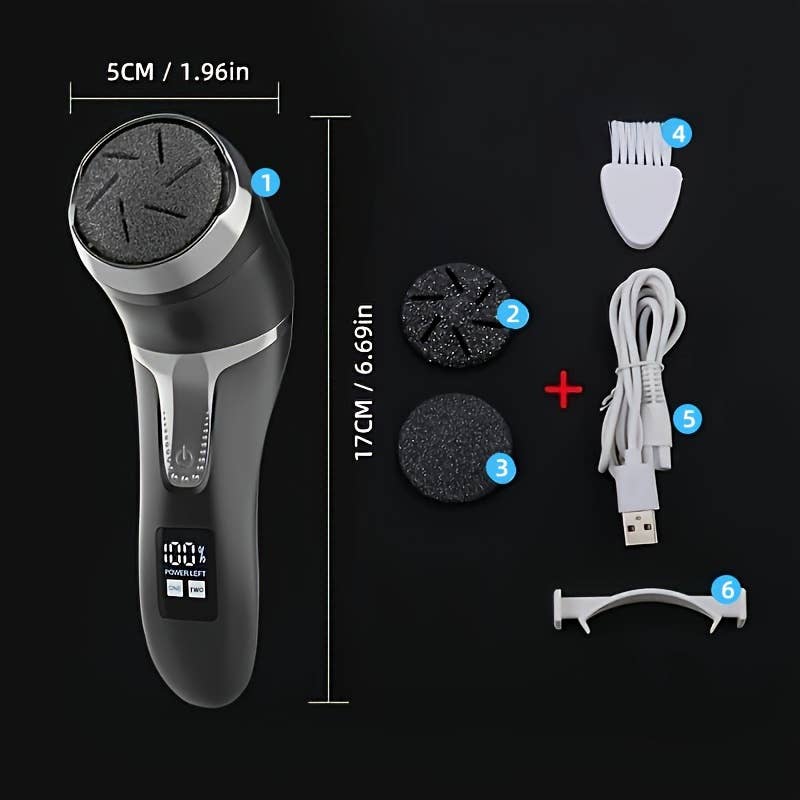 Shop Celino - Venta al por mayor Lubricante íntimo - Kit Recargable Portátil para Eliminar Callos en Pies - Carga USB0