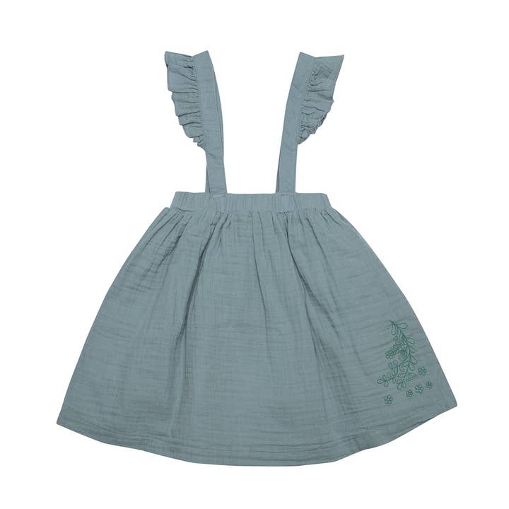 OrganicEra Organic Muslin Frill Dress for wholesale by OrganicEra