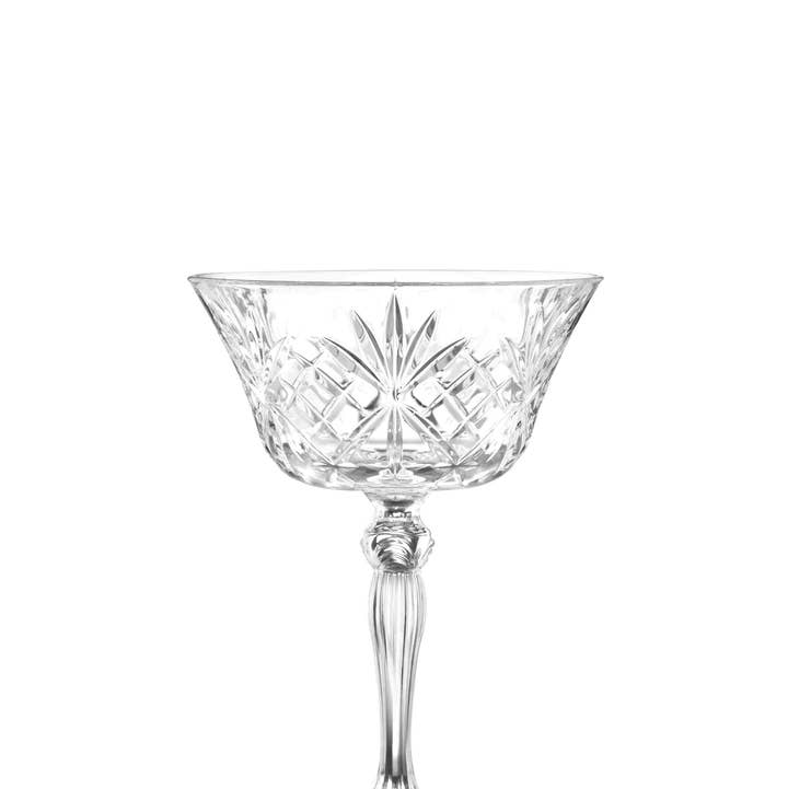 Champagner-Coupe Melodia 26 cl für den Großhandel von RCR Cristalleria