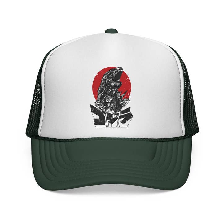 KILLER RETRO – Großhandel Trucker-Cap – Unisex – Vintage Kaiju Trucker-Kappen2