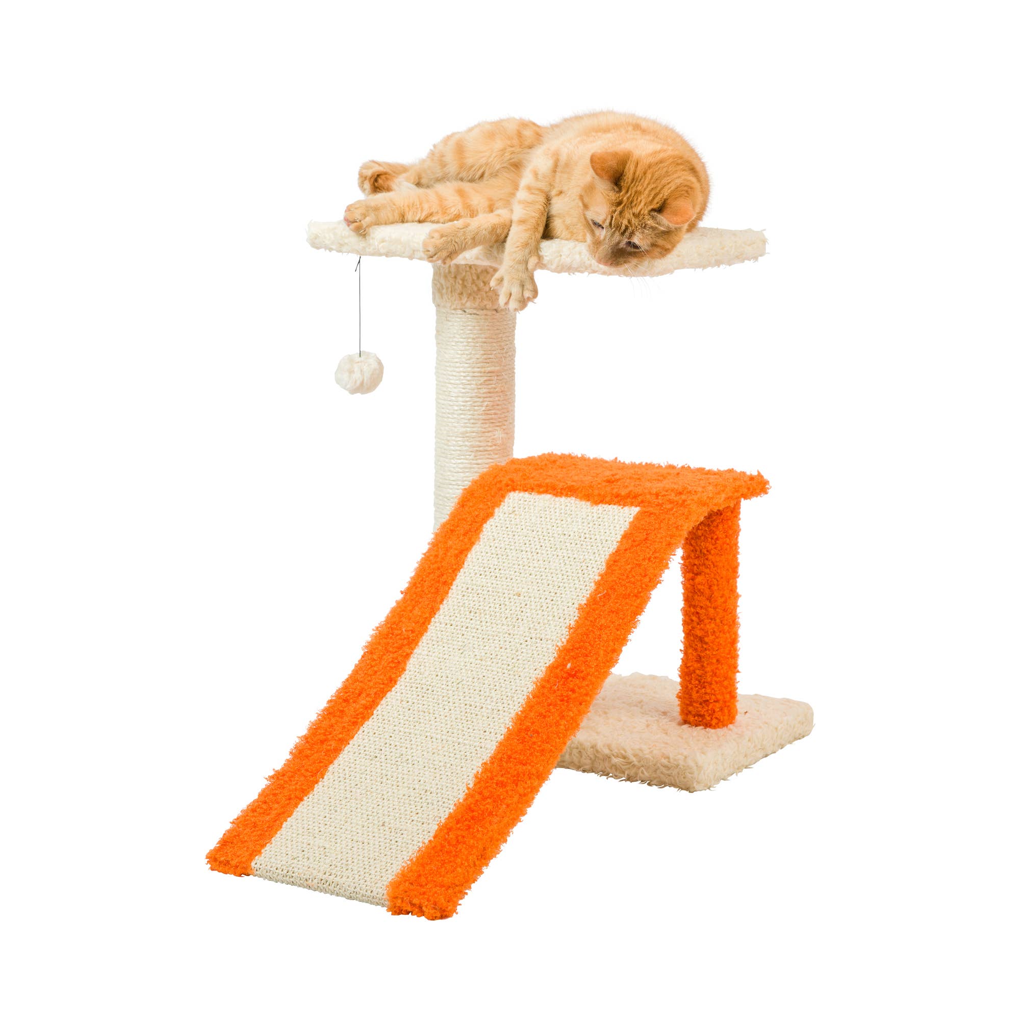 Armarkat - Wholesale Pet Scratcher - Cat - Armarkat Two Level Platform Scratcher W Sisal Carpet Ramp