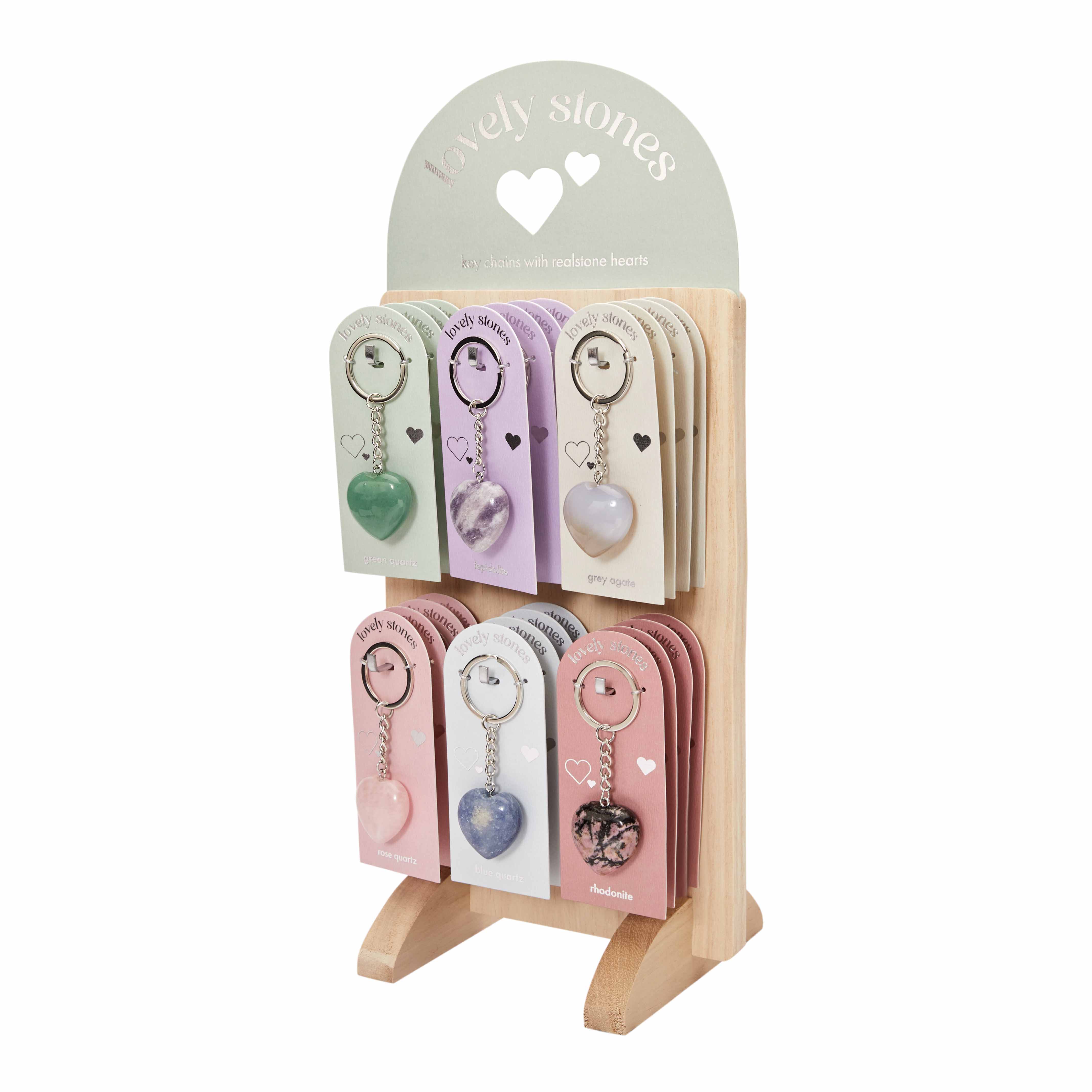 Crystals by HCA Jewellery – Engroshandel Nøglering - Dame – Nøglering med smukke sten - pakke2