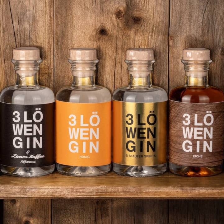 3LejonGin Kvartett för wholesale av Staufer Spirits
