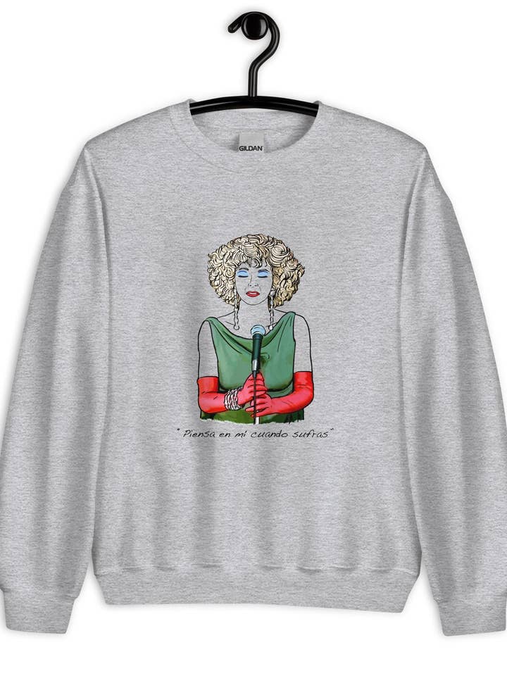 Marisa Paredes sweatshirt; Almodóvar for engroshandel hos El loco del Pelo Rizo