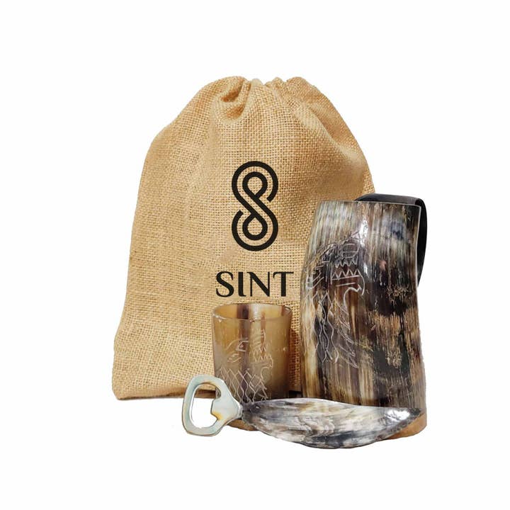 SINT - Wholesale Drinking Glass/Cup - Viking Drinking Horn Mug8