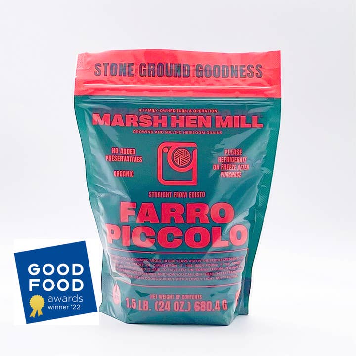 Marsh Hen Mill - Wholesale Whole Grains - Farro Piccolo 12 Pack Case