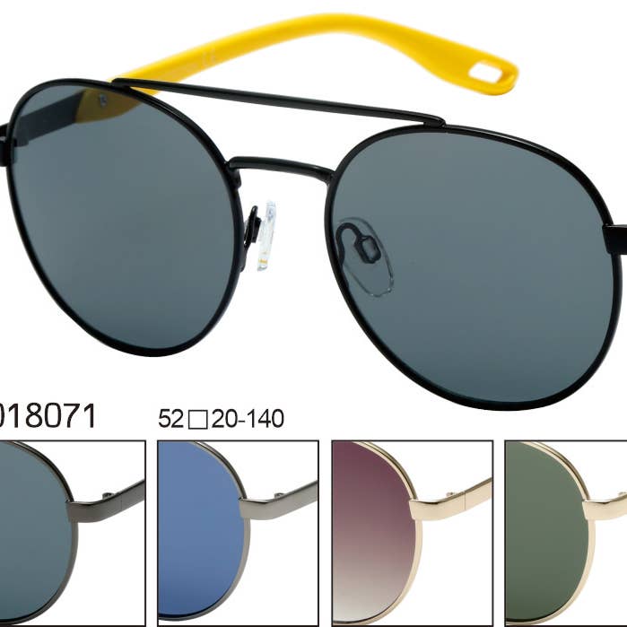 Autoservicioptico SL - Wholesale Sunglasses - Unisex - Round metal sunglasses AS180710