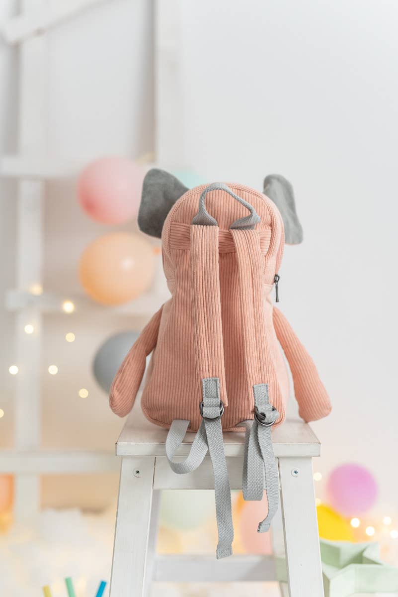 Crochetts - Wholesale Rugzak - Kinderen - Pluchen olifantenrugzak van katoen2