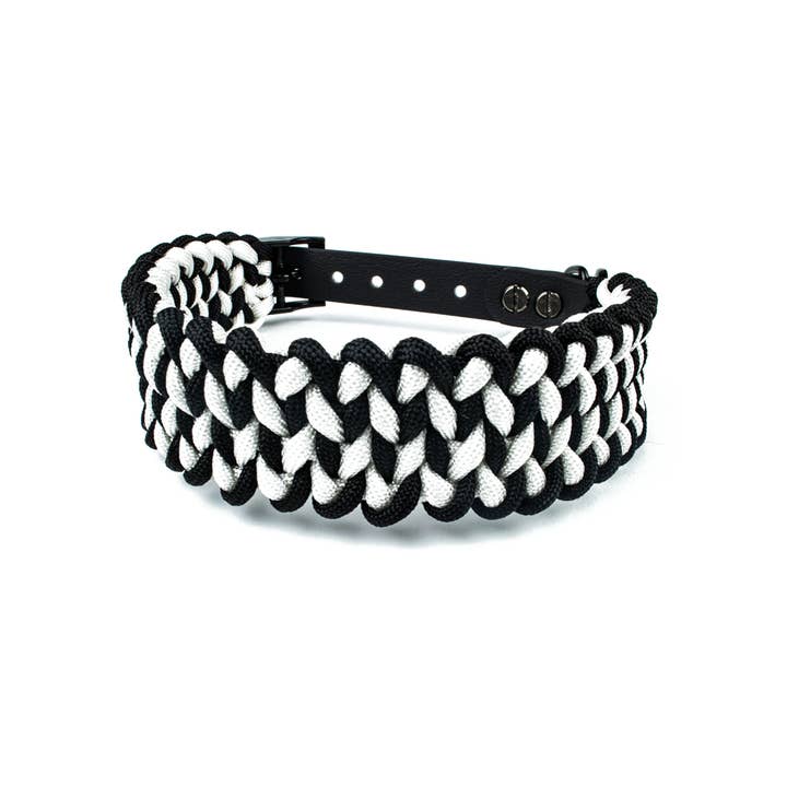 Collare per cani Tierluxe Storico Fatto a mano Paracord Biothane per la vendita all'ingrosso da parte di Tierluxe