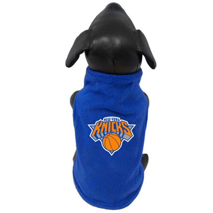 New York Knicks - Felpa per cani in pile polare per la vendita all'ingrosso da parte di All Star Dogs