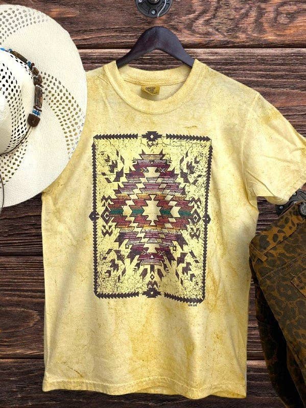 CC BLAST AZTEC FRAME Graphic Tshirt for wholesale by L&B Life