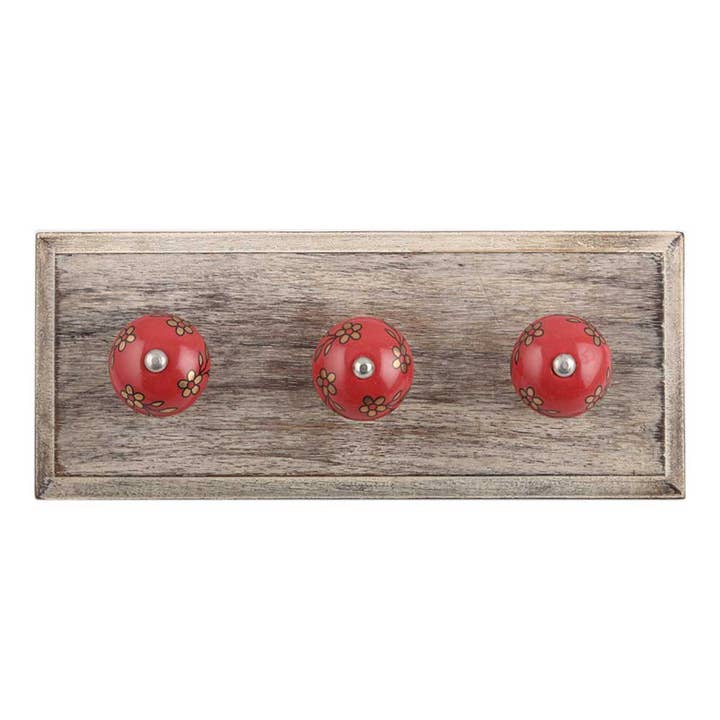 12 Piece Decorative Towel Hooks Boho Towel Holder (Gold) for wholesale by Daana Paani LLC