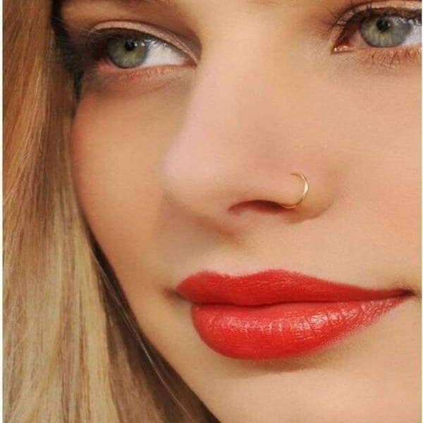 Classic Gold Nose Ring for wholesale on Faire