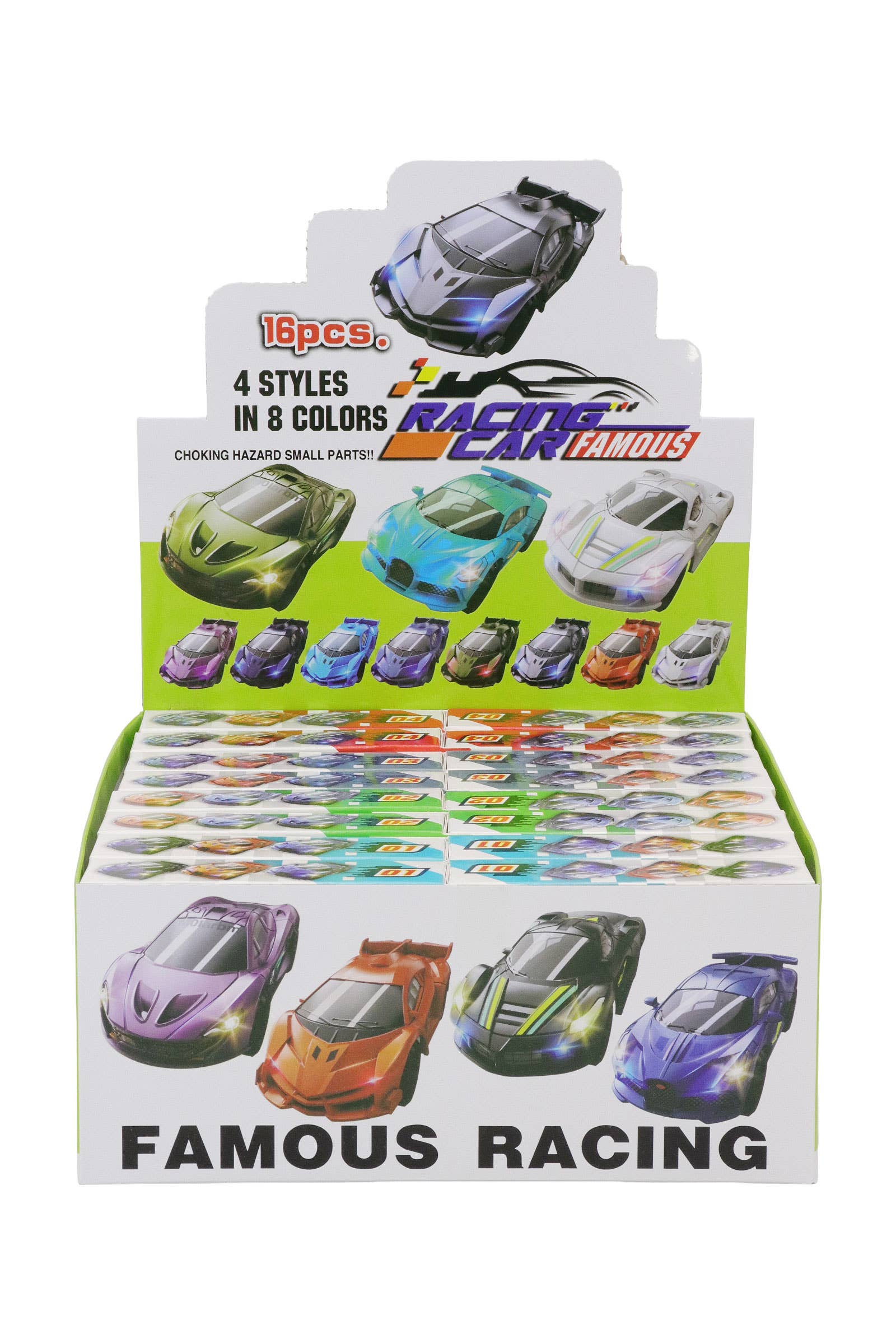 ASSORTED Racing Car Diy Building Block - 16 Box for wholesale on Faire2