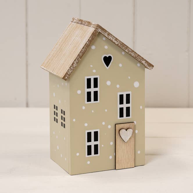 Wooden House Decoration for wholesale by Satchville