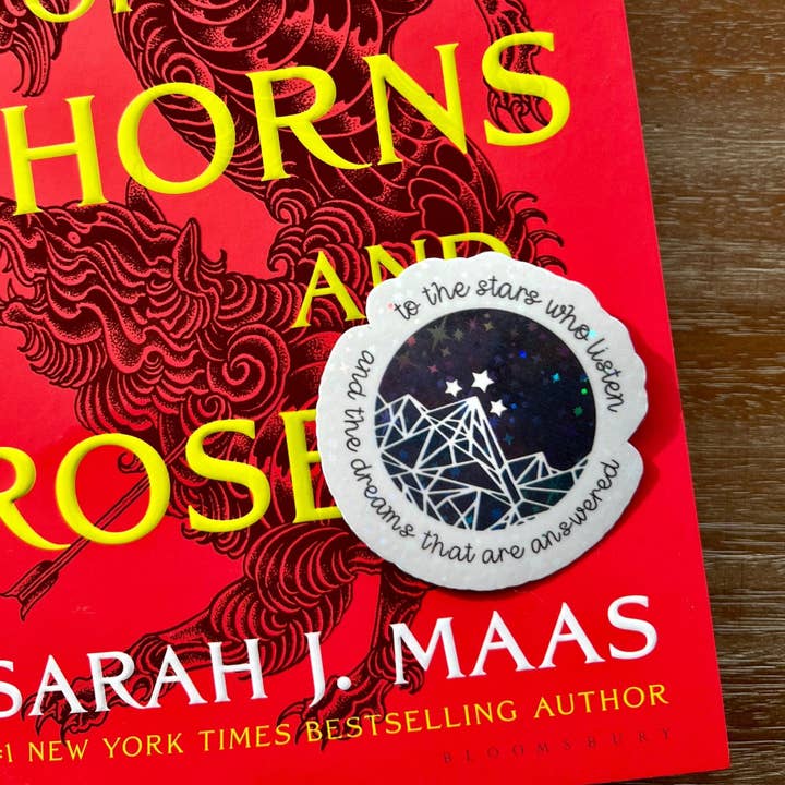 To The Stars Who Listen... Velaris Sticker for wholesale by Awfullynerdy.co